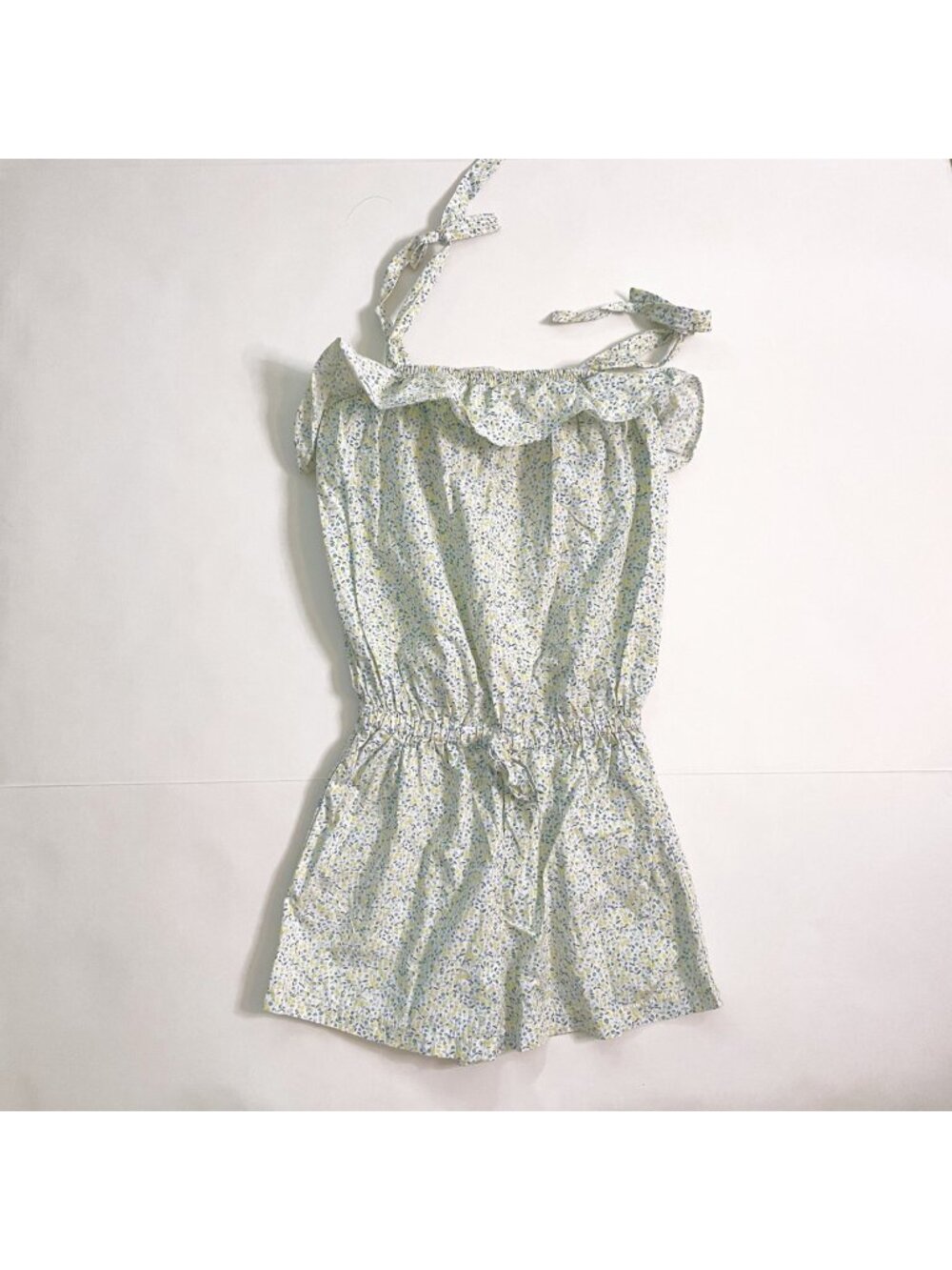 Bella Bliss Girls Floral Romper, Size 12